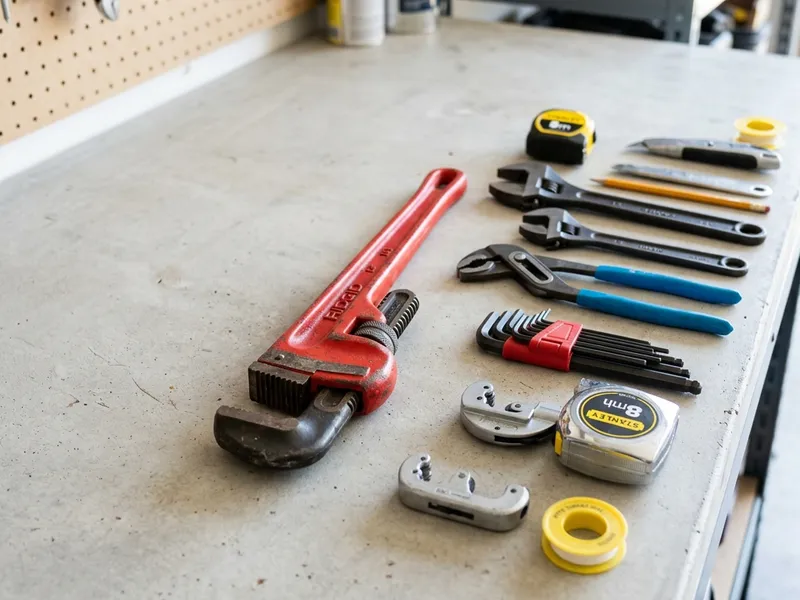 Professional plumbers in Sugar Grove, VA equipped with top-tier tools for residential and commercial plumbing services.